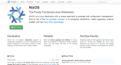 Desktop Screenshot of nixos.org