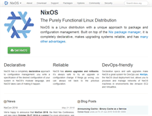 Tablet Screenshot of nixos.org